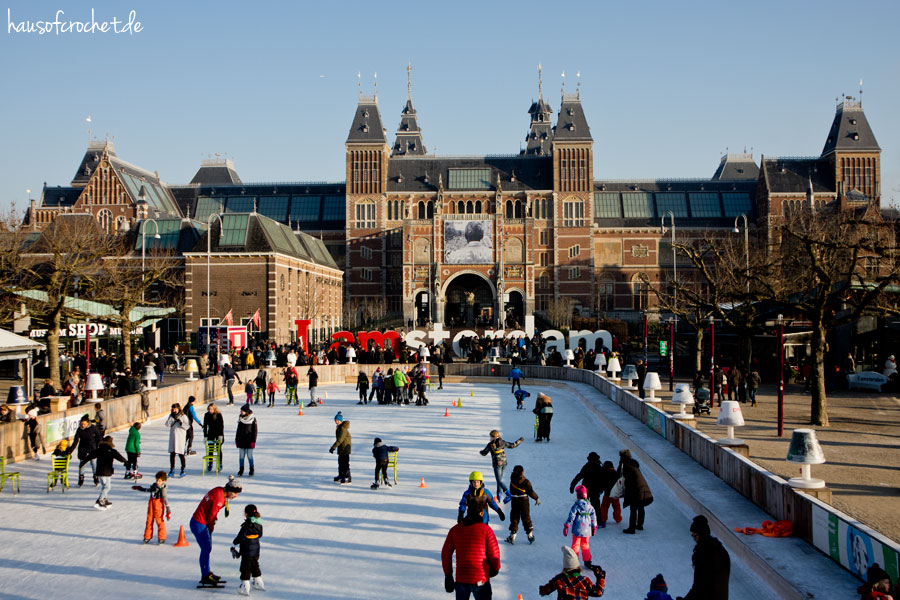 7 Reisetipps für Amsterdam im Januar - Schlittschuhlaufen