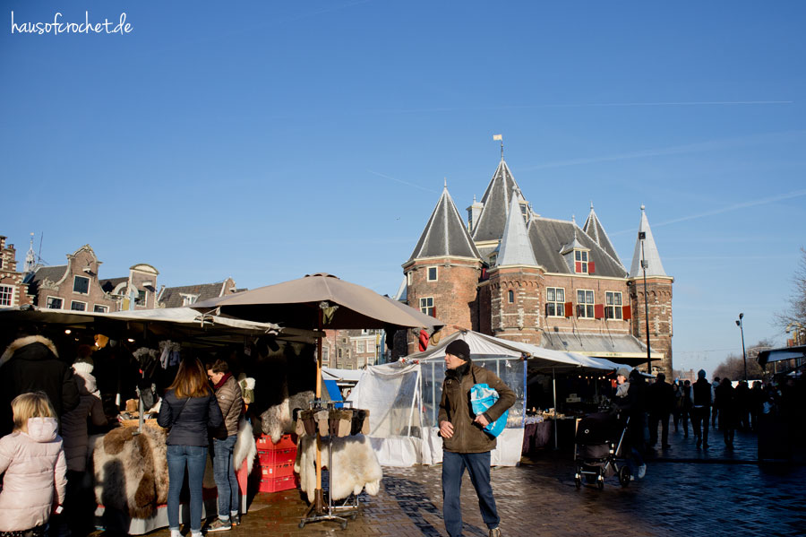 7 Reisetipps für Amsterdam im Januar - Wochenmarkt